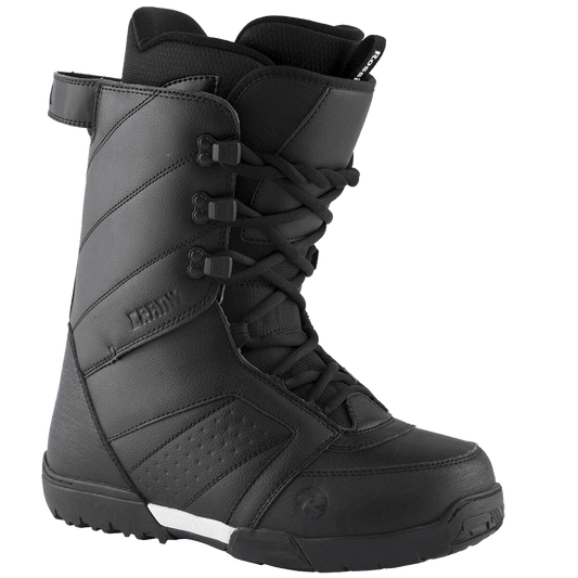 CRANK LACED SNOWBOARD BOOT - UNISEX - BLACK