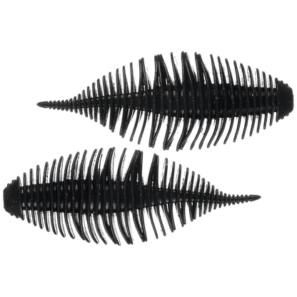 BELLOWS GILL CREATURE BAIT 5PK SOLID BLACK