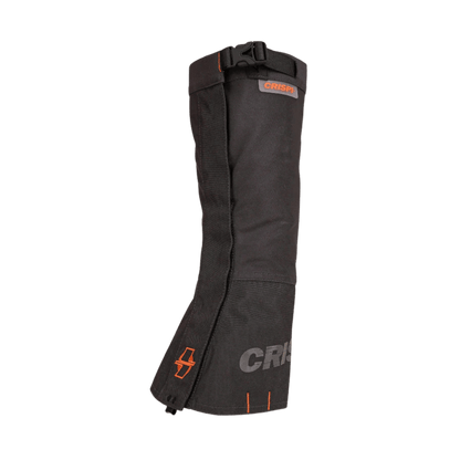 CRISPI BOOTS ALTO TALL GAITER - GREY - SIDE FRONT VIEW