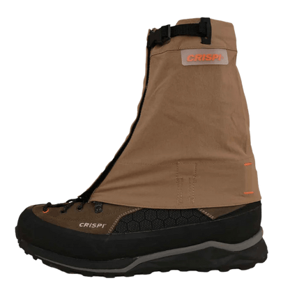 CRISPIBOOT CORTO SHORT GAITER DURAFLEX BUCKLE - TAN - FULL VIEW