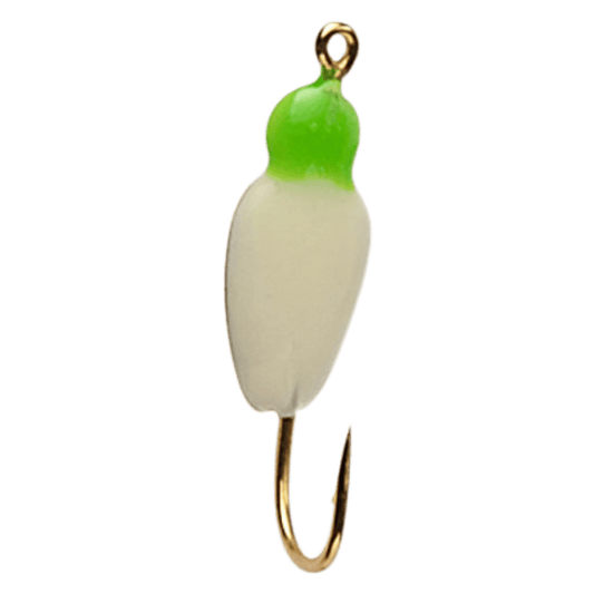 CUSTOM JIGS & SPINS DEMON JIG 2PK - LIME GROW BRITE #4