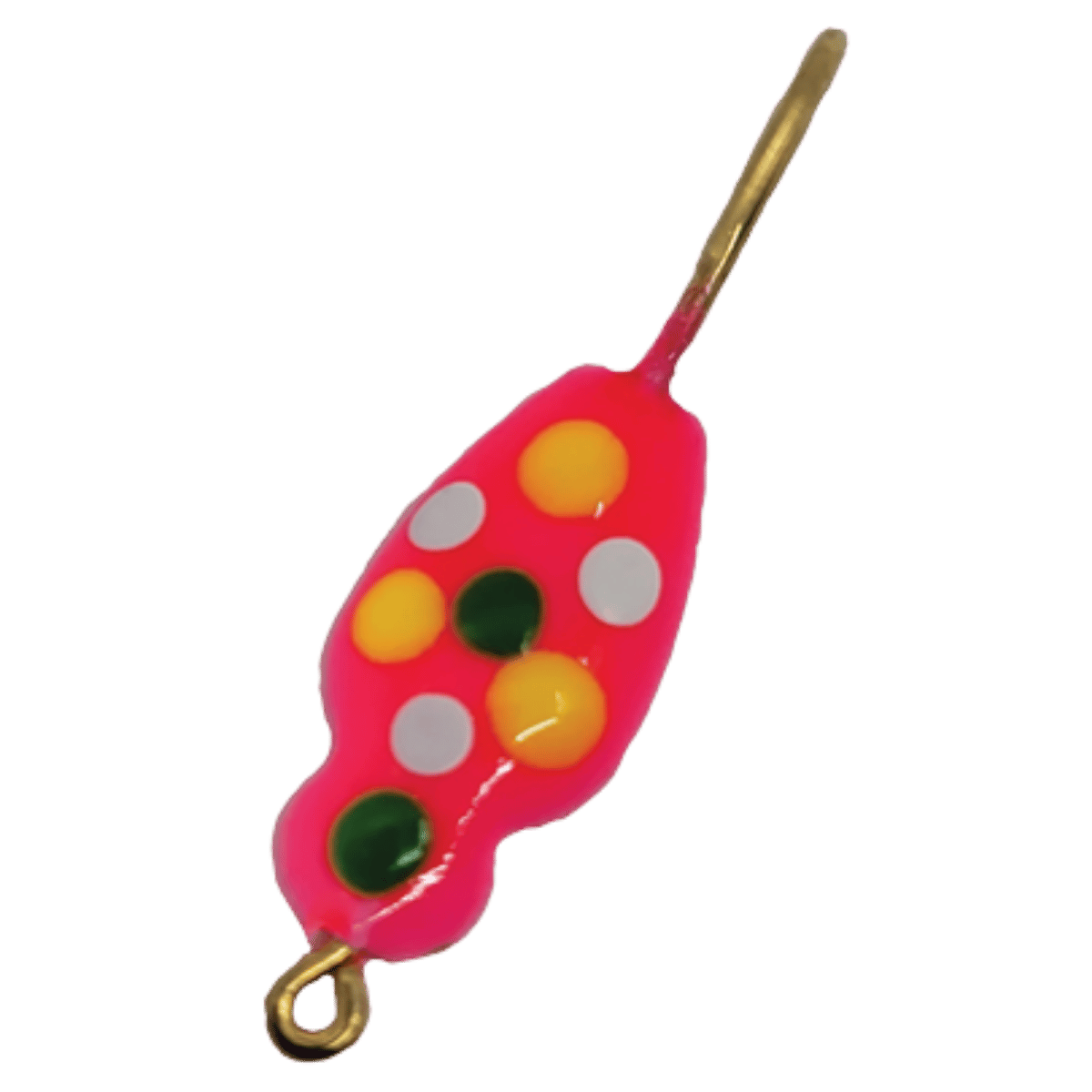 CUSTOM JIGS & SPINS DEMON JIG 2PK - PINK SPOT GLW