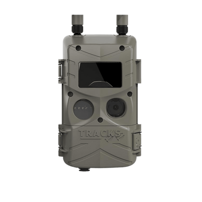 CUDDEBACK TRACKS BLACK FLASH CELL CAMERA - FRONT VIEW