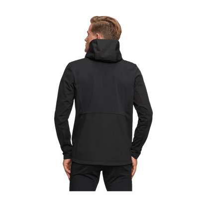 DAEHLIE SPORTSWEAR JACKET POWER MEN'S - BLACK - BACK VIEW