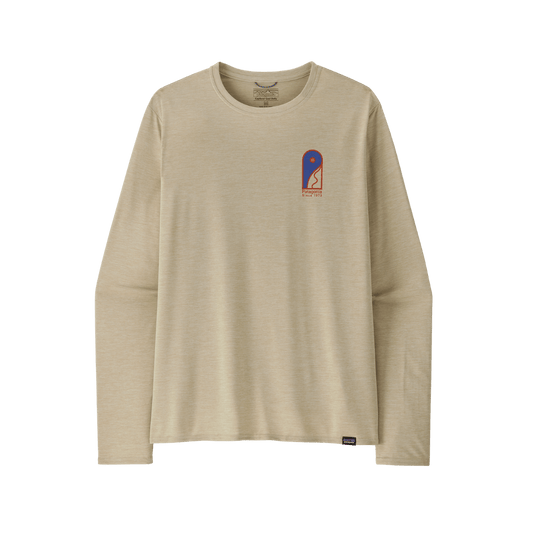PATAGONIA LON-SLEEVED CAPILENE COOL DAILY SHIRT LAND - T: PUMICE X-DYE