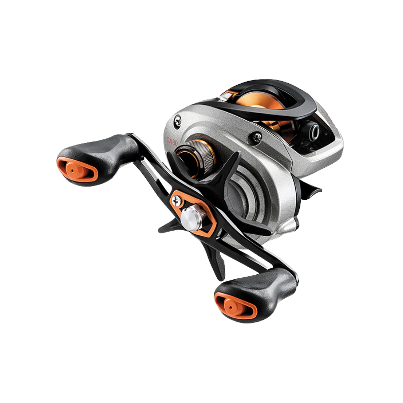 DAIWA CC80 BAITCASTING REEL BLACK ORANGE