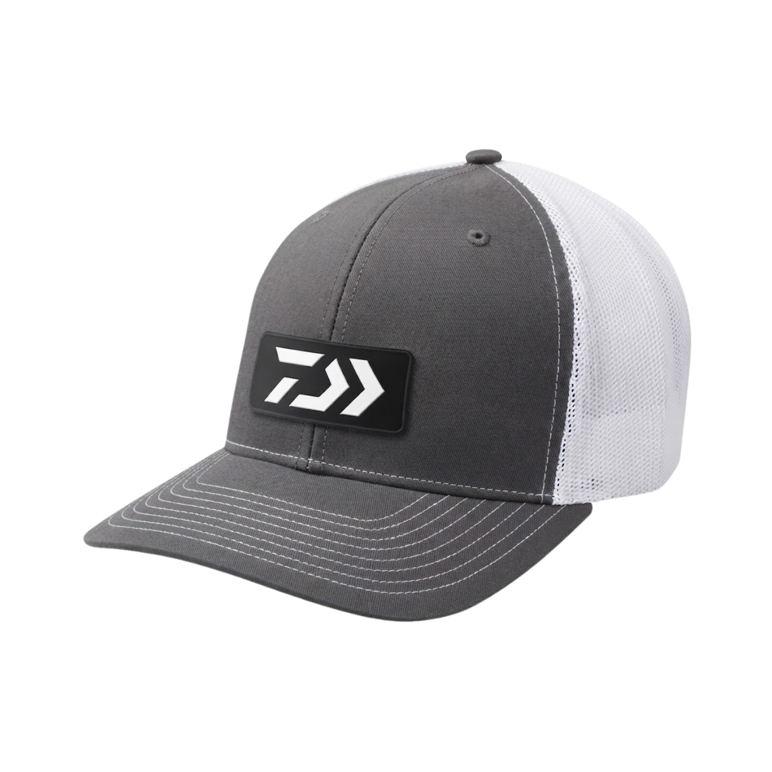DAIWA D VEC CHAR 7 PANEL PATCH LOGO CHARCOAL