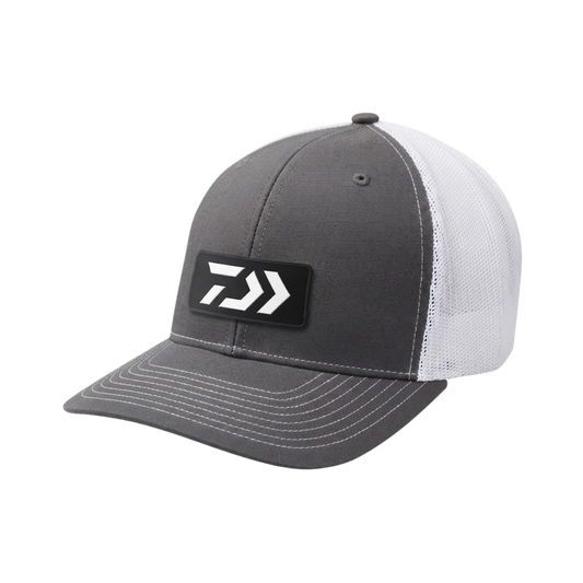 DAIWA D VEC CHAR 7 PANEL PATCH LOGO CHARCOAL