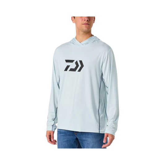 DAIWA D-VEC LOGO LS SUNSHIRT BLACK LOGO