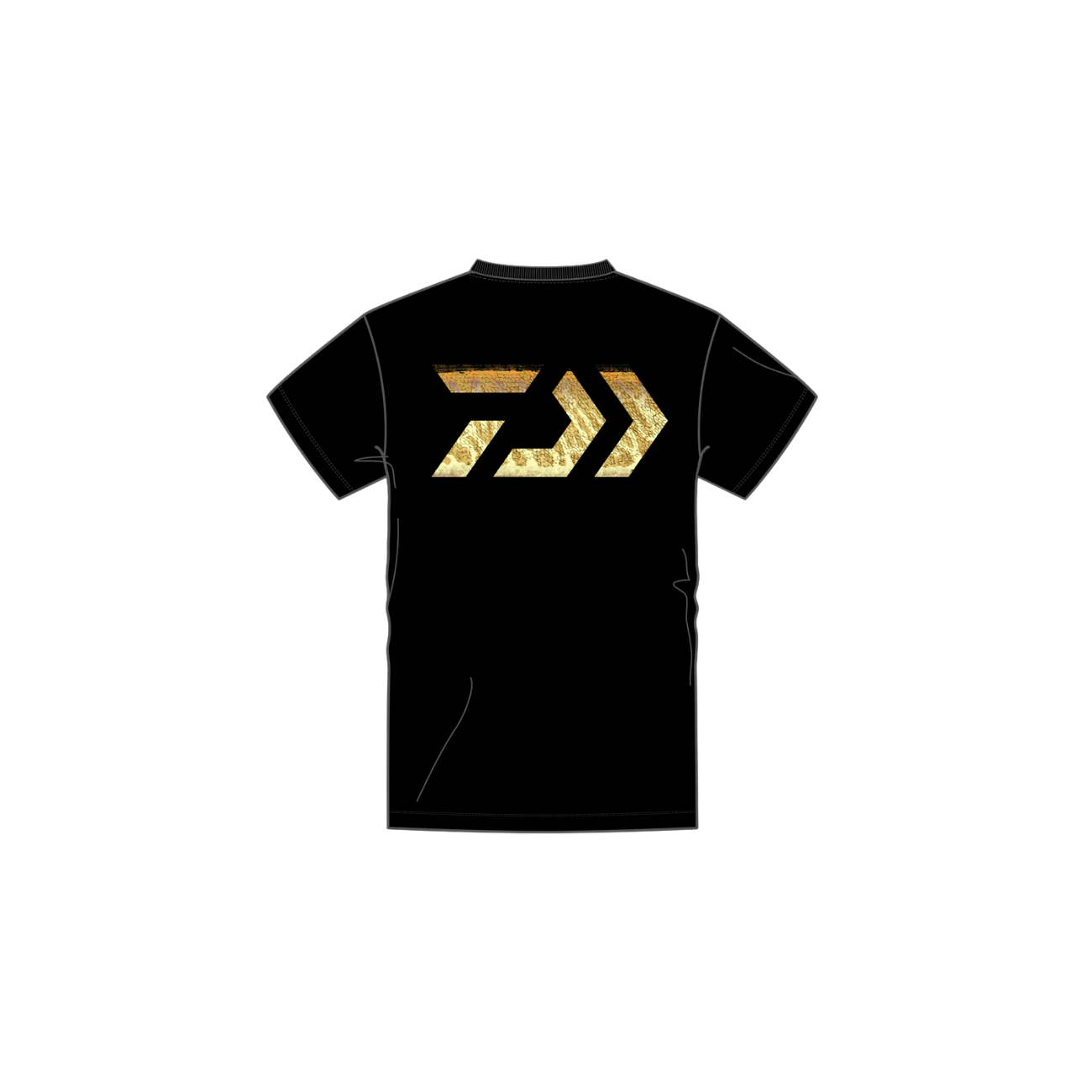 DAIWA D VEC MUSKY LOGO T SHIRT BACK