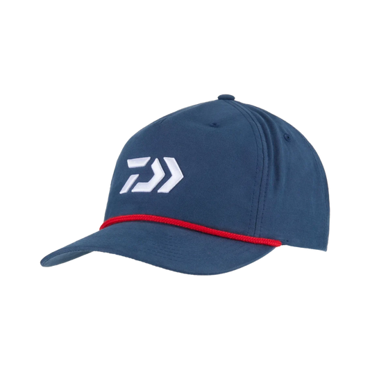 DAIWA D VEC NAVY/RED CORD W/WHT LOGO NAVY RED