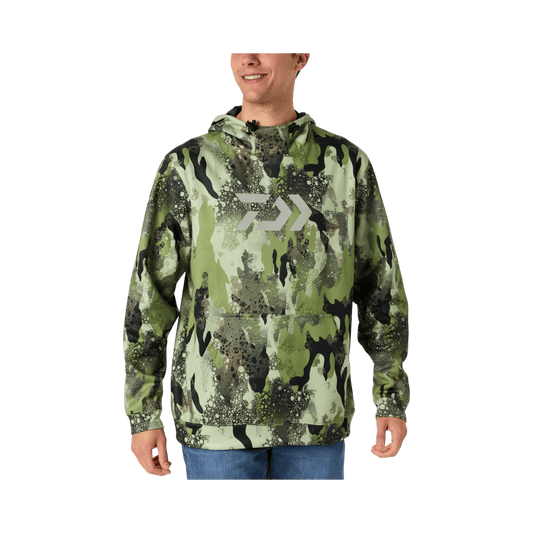 DAIWA D-VED WOODS CAMO FLC HOODIE IMAGE