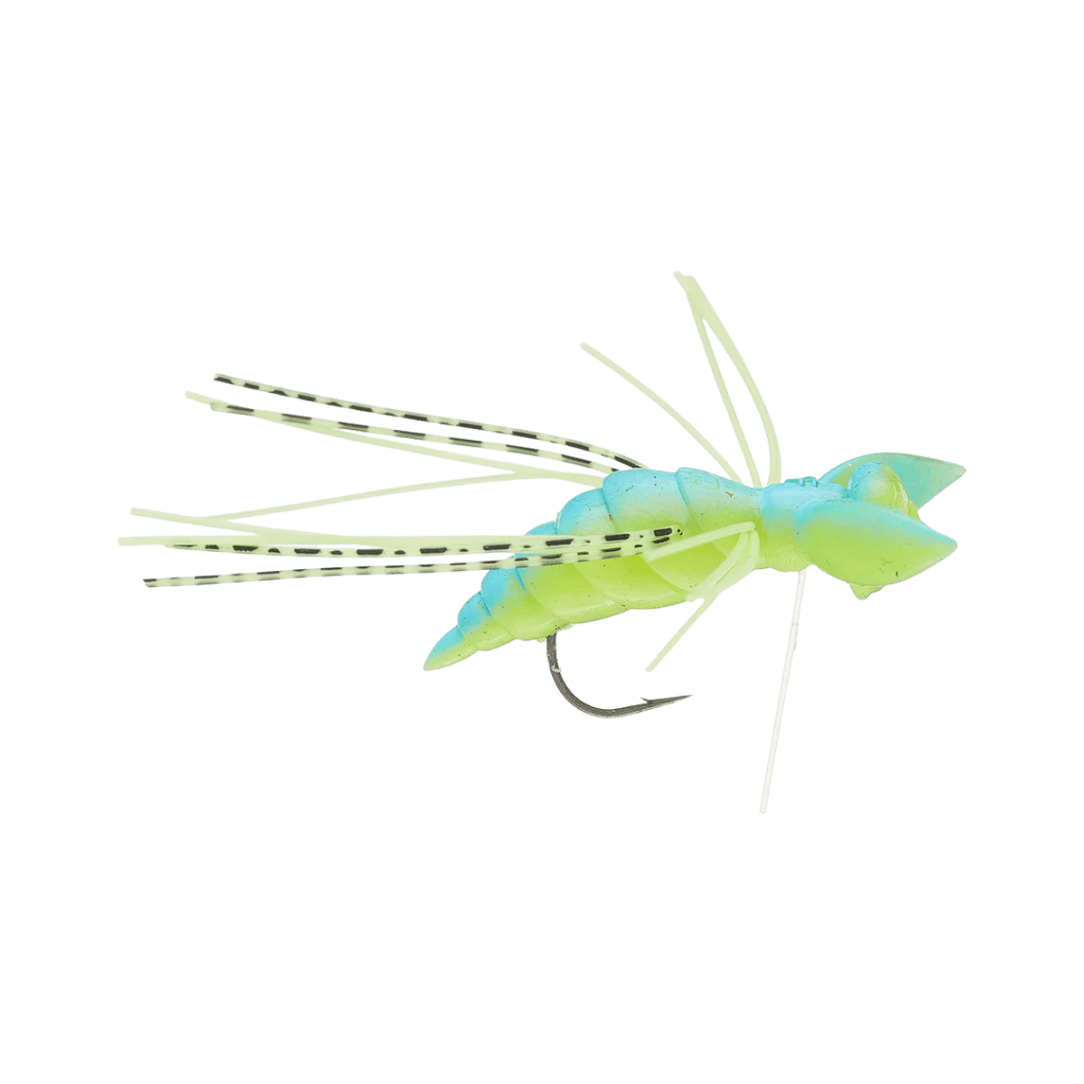 DAIWA EVERGREEN GIZMO TOPWATER BLUE BACK CHARTREUSE