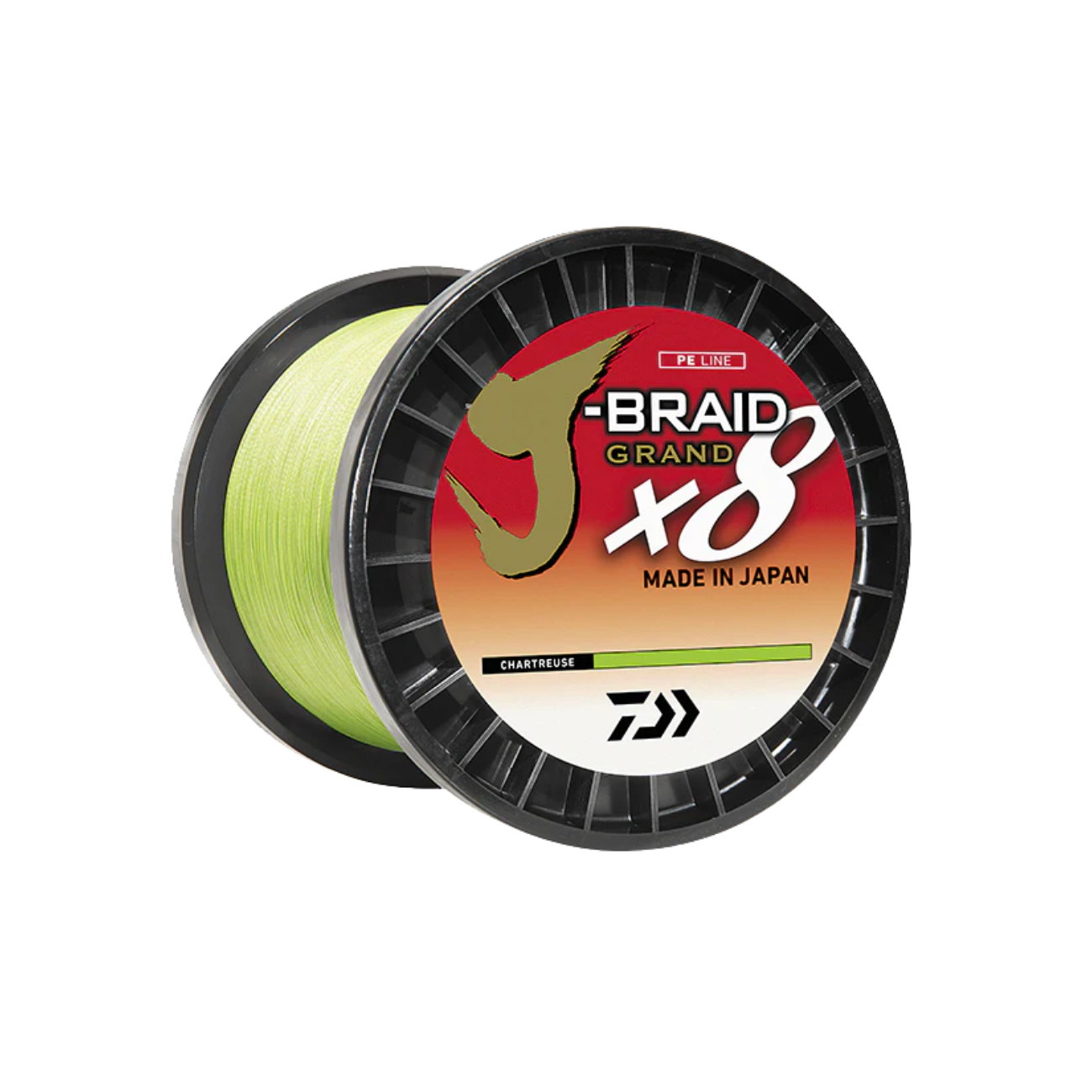DAIWA J-BRAID GRAND X8 3000YD CHARTREUSE