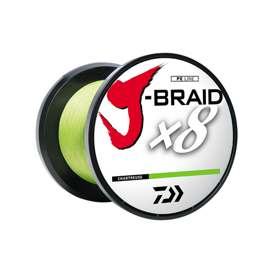 DAIWA J BRAID X8 150YD CHARTREUSE 