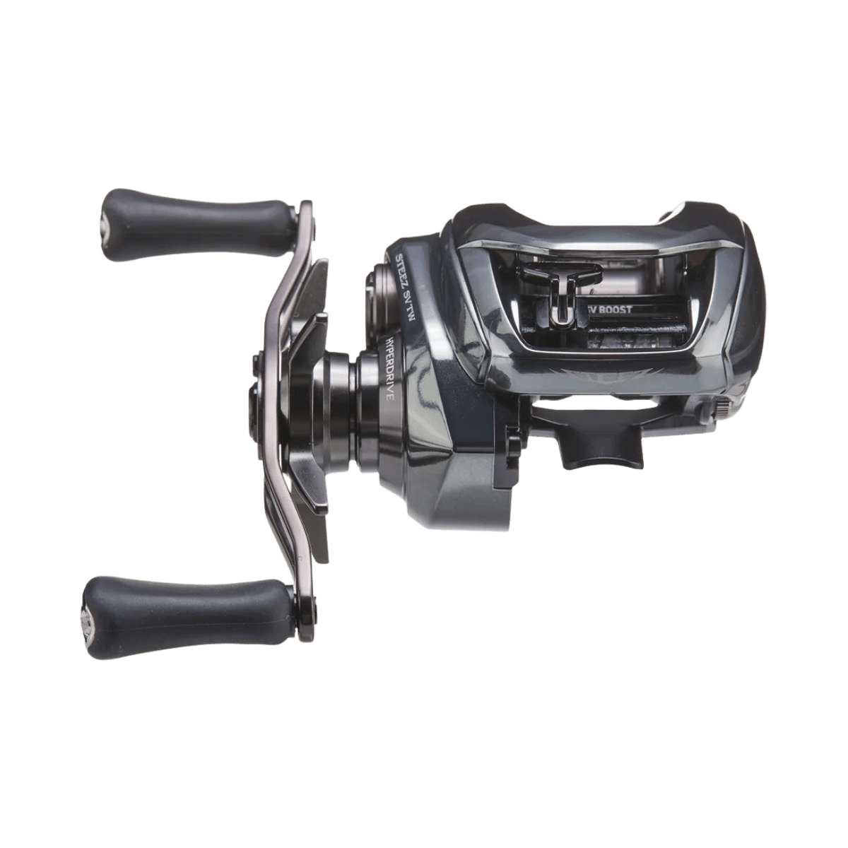 DAIWA STEEZ SV TW BAITCAST REEL SIDE 