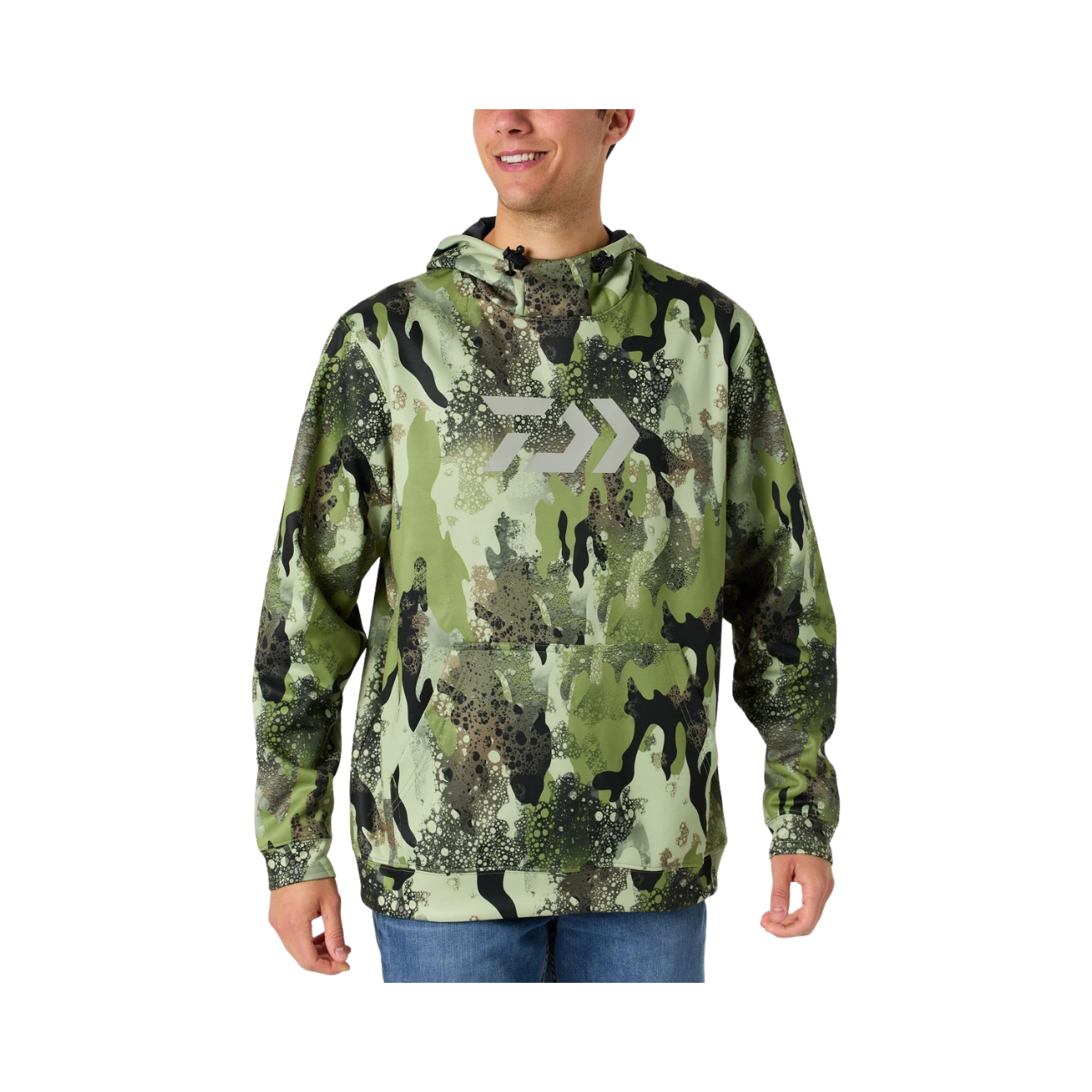 DAIWA D VEC FLEECE HOODIE IMAGE