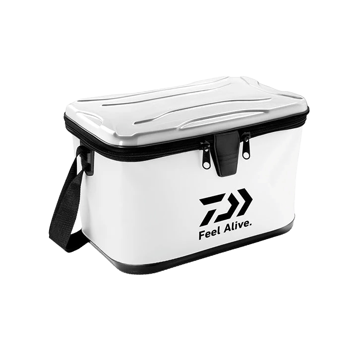 DAIWA TACKLE BAG MEDIUM - WHITE
