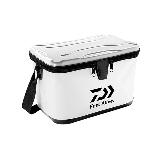 DAIWA TACKLE BAG MEDIUM - WHITE
