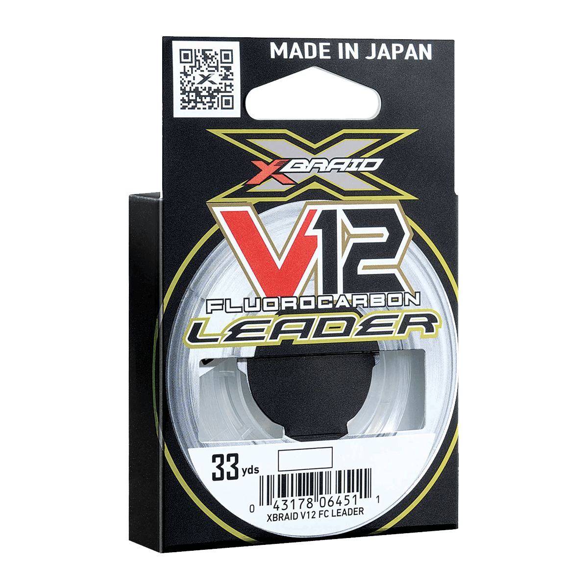 DAIWA XBRAID V12 FLUOROCARBON LEADER 33 YARD SPOOLS