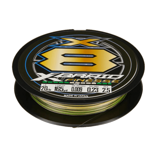 DAIWA XBRAID X8 FINESS BRAID 165YD