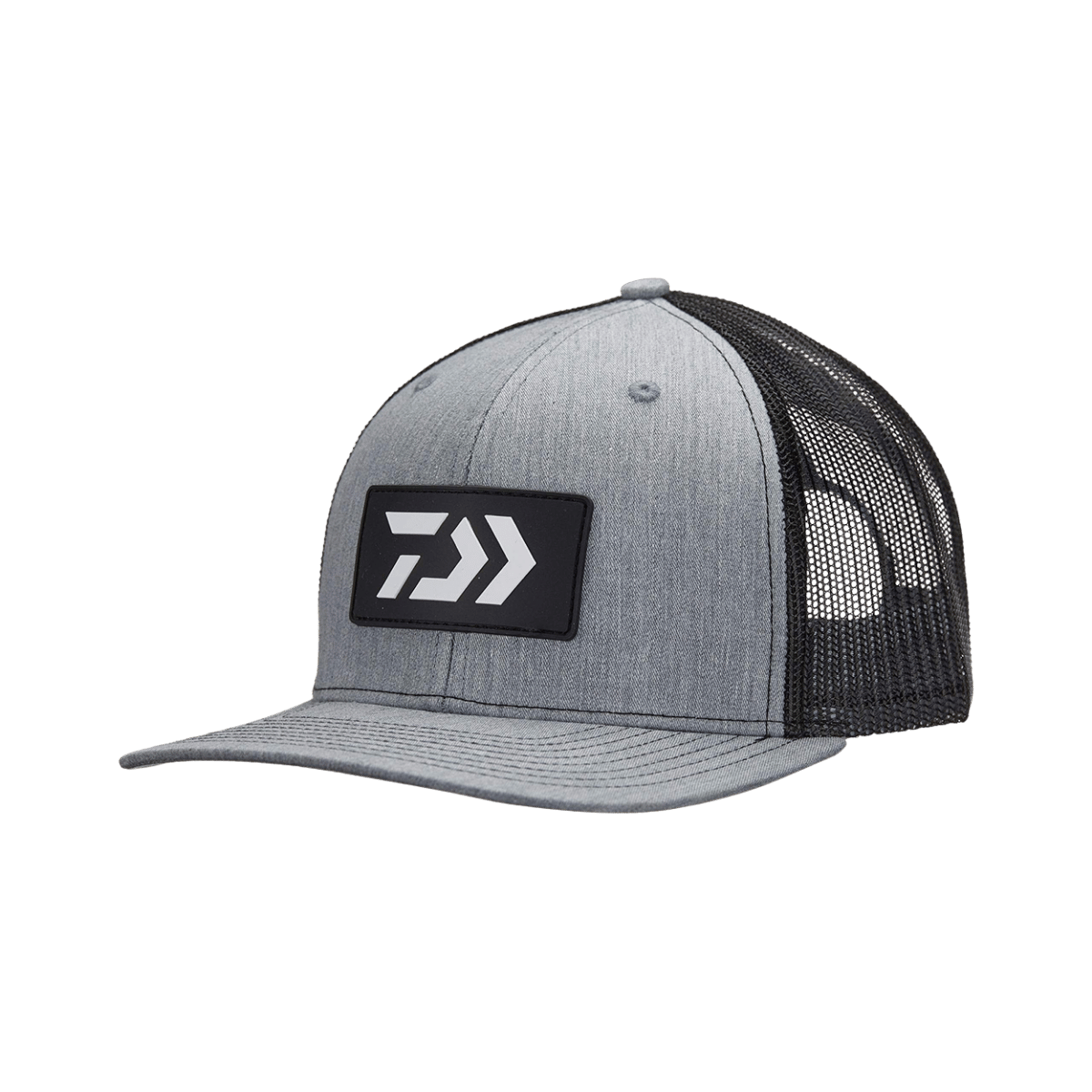 DAIWA D-VEC EMBROIDERED TRUCKER HAT OS GRY/BLK