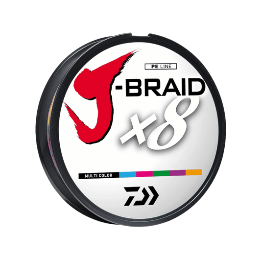 DAIWA J-BRAID X8  FS 500YD 65 LBS MULTI COLOR