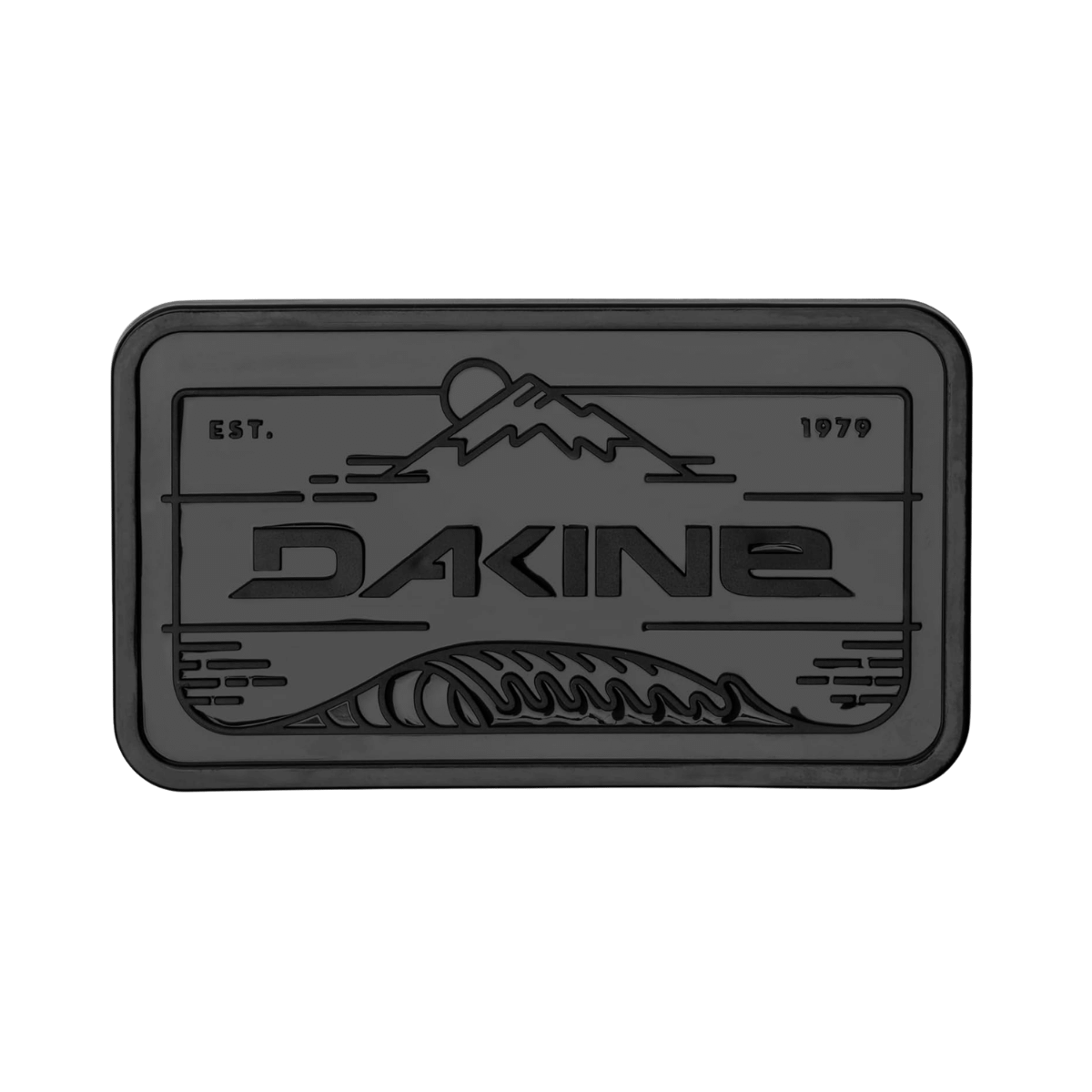 DAKINE PEAK TO PEAK STOMP CLEAR BLACK, FRONT VIEW