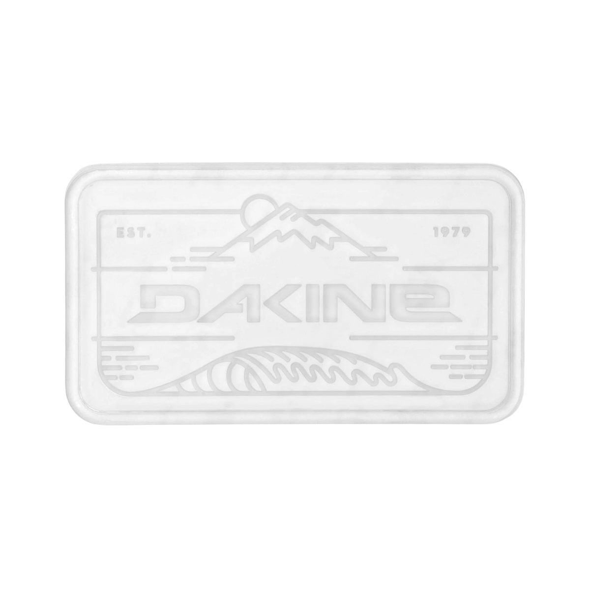 DAKINE PEAK TO PEAK STOMP CLEAR WHITE, FRONT VIEW