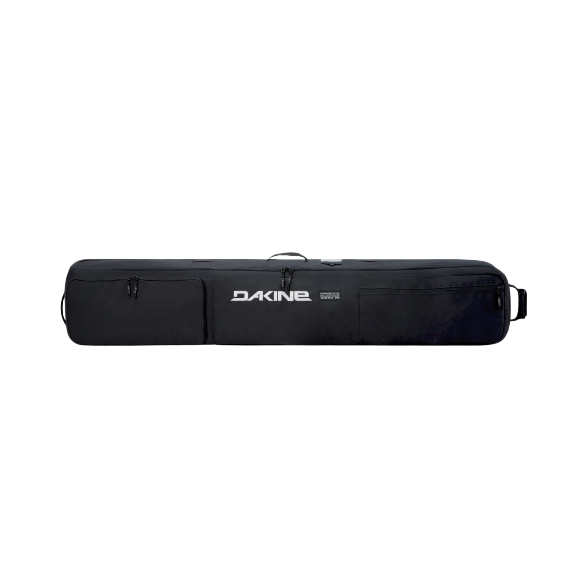 DAKINE FALL LINE SKI ROLLER BAG - BLACK COATED_FRONT