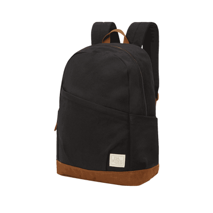DAKINE WEDNESDAY COTTON CANVAS BACKPACK 21L-BLACK ONYX_FRONT ANGLE