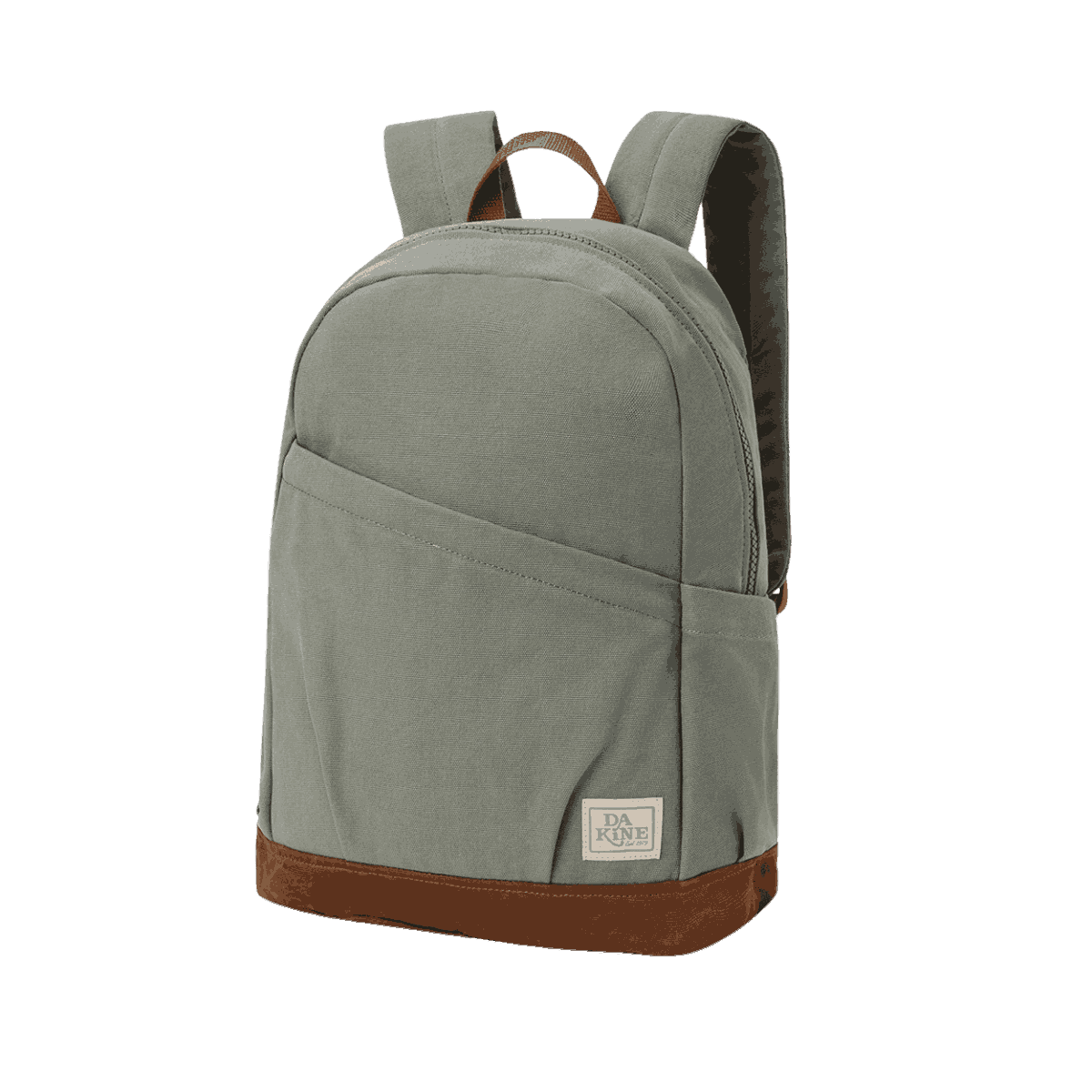 DAKINE WEDNESDAY COTTON CANVAS BACKPACK 21L - MULLED BASIL_FRONT ANGLE