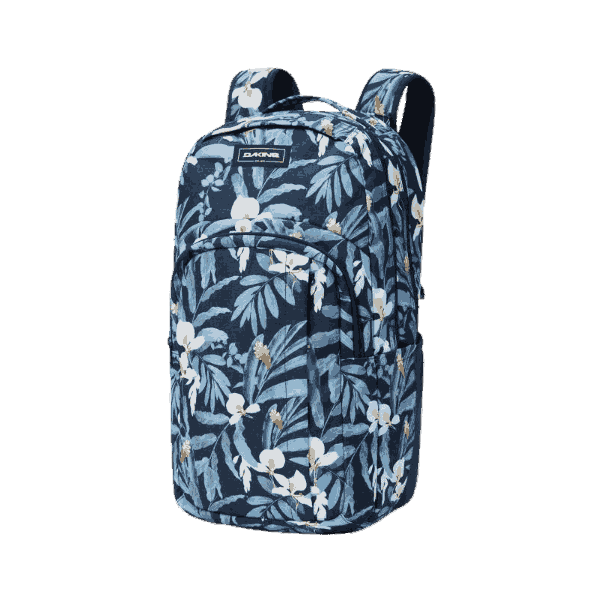 DAKINE WEDNESDAY COTTON CANVAS BACKPACK 21L-OKIKA ONYX_FRONT ANGLE