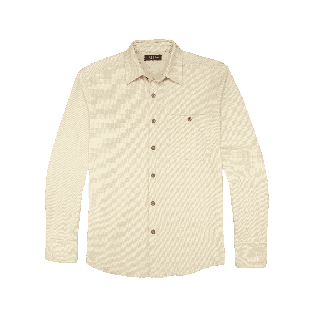 DAKOTA GRIZZLY AIDEN KNIT SHIRT OWL FEATHER