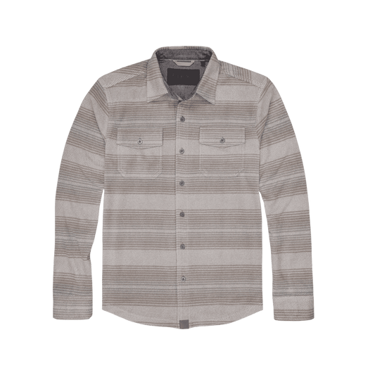 DAKOTA GRIZZLY BOWIE MICRO FLEECE SHIRT DRIFTWOOD