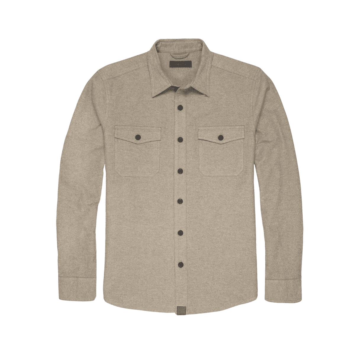 DAKOTA GRIZZLY MAJOR FLANNEL SHIRT ASH BARK