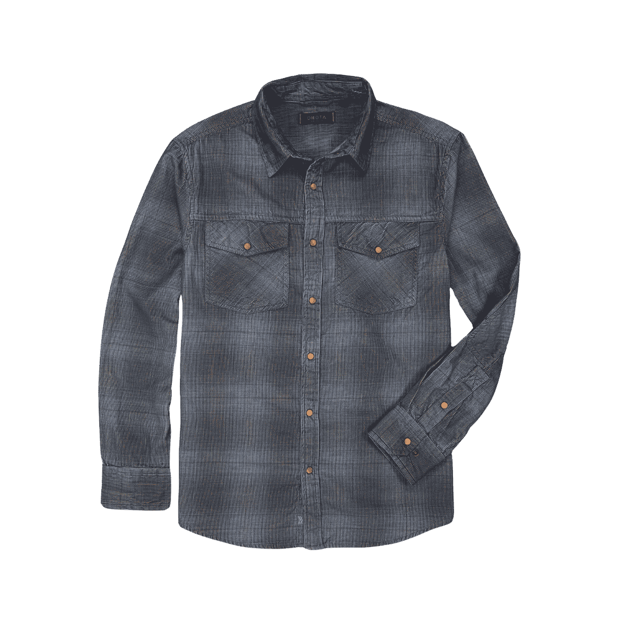 DAKOTA GRIZZLY ROY CORDUROY SHIRT GLACIAL FLOW