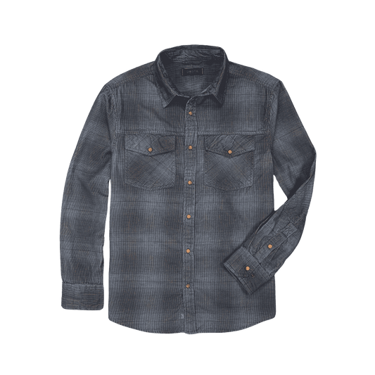 DAKOTA GRIZZLY ROY CORDUROY SHIRT GLACIAL FLOW