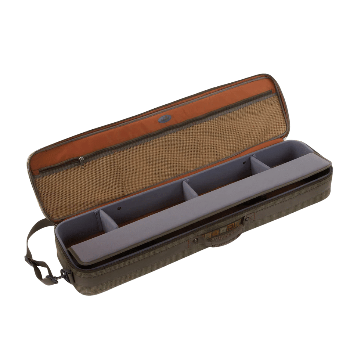 FISHPOND DAKOTA CARRY-ON ROD & REEL CASE - FLY FISHING_INSIDE
