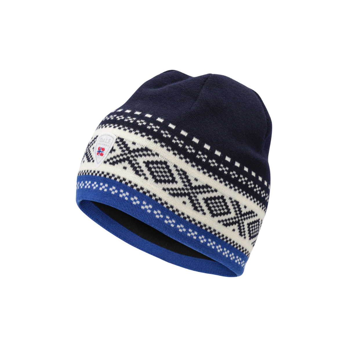 DALE OF NORWAY DYSTINGEN HAT NAVY OFF WHITE ULTRAMARINE