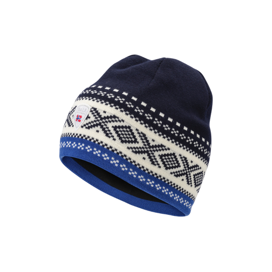DALE OF NORWAY DYSTINGEN HAT NAVY OFF WHITE ULTRAMARINE