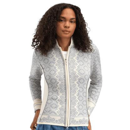 DALE OF NORWAY WOMEN'S CHRISTIANIA JACKET - OFFWHITE METALGREY