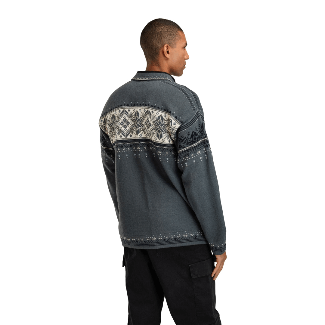 DALE OF NORWAY MEN'S BLYFJELL SWEATER back view