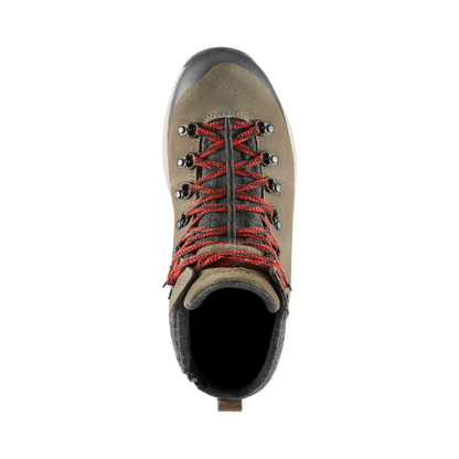 DANNER W ARCTIC 600 SIDE-ZIP 7IN 200GR TOP DOWN VIEW