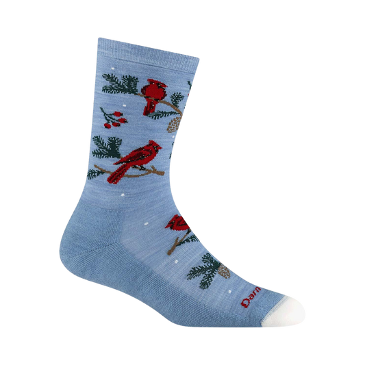 DARN TOUGH W CARDI PARTY CREW LW SOCKS VAPOR