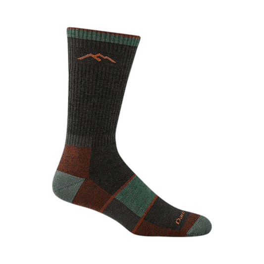 DARN TOUGH MEN'S HIKER BOOT MIDWEIGHT FULL CUSHION SOCKS WALNUT