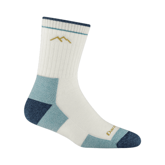 DARN TOUGH WOMEN'S HIKER MICRO MIDWEIGHT CUSHION SOCKS WHITE