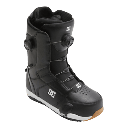 DC BOOTS MEN'S CONTROL SNOWBOARD BOOTS - WHEAT/BLACK - TOP LEFT VIEW