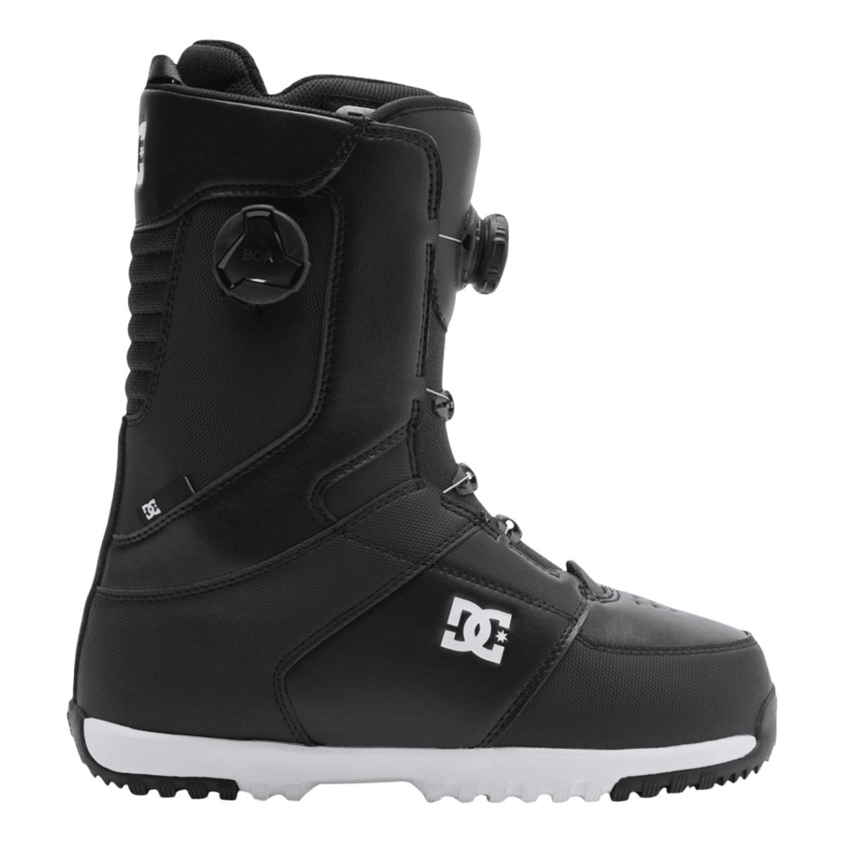 DC BOOTS MEN'S CONTROL SNOWBOARD BOOTS - WHEAT/BLACK - LEFT SIDE VIEW