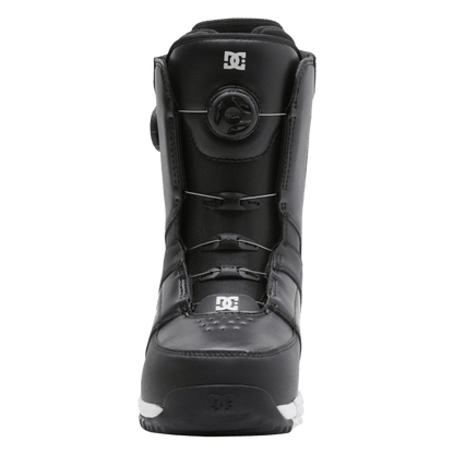 DC BOOTS MEN'S CONTROL SNOWBOARD BOOTS - WHEAT/BLACK - FRONT VIEW 